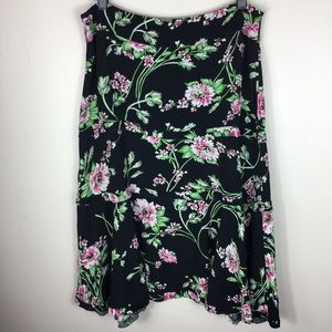 CAbi Floral Garden Midi Skirt Style 480